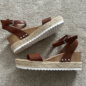 Steve Madden Brown Women's Heeled Sandals